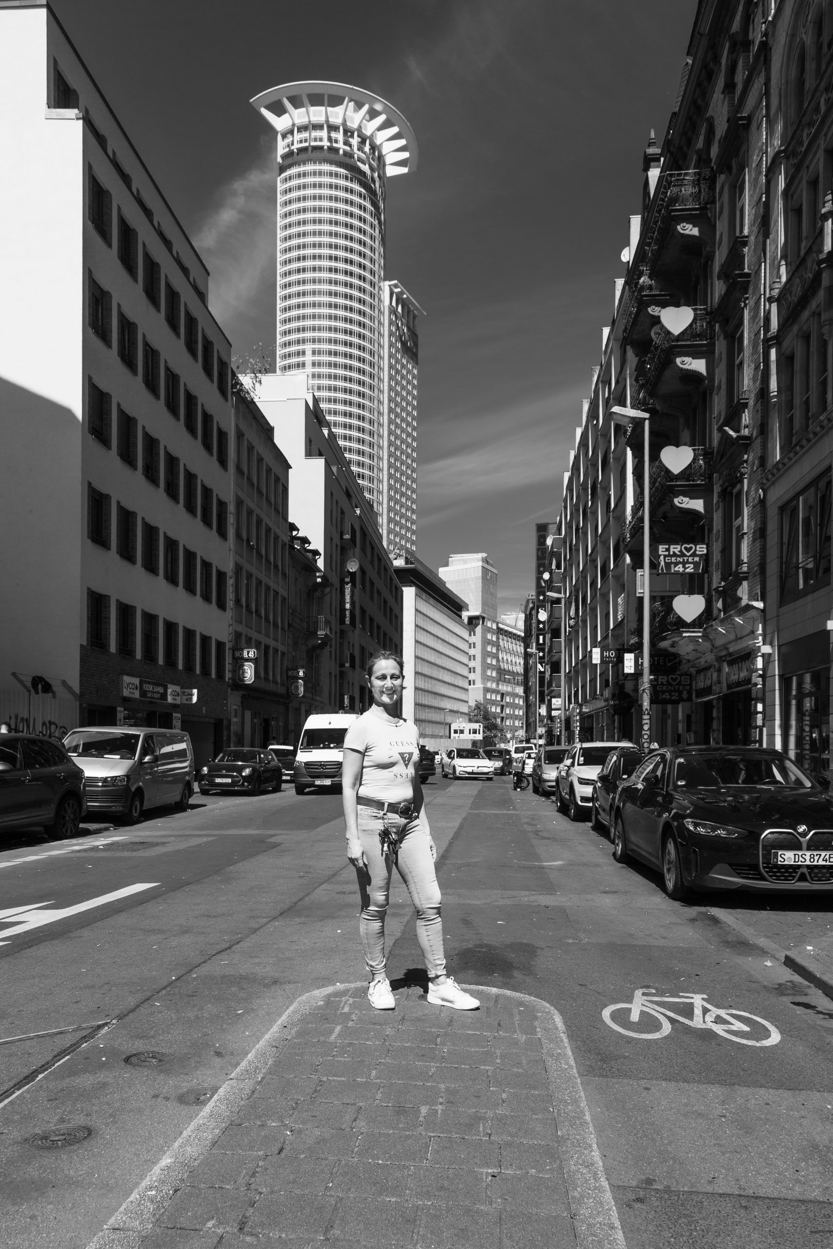 Katharina Wiench in der Moselstraße