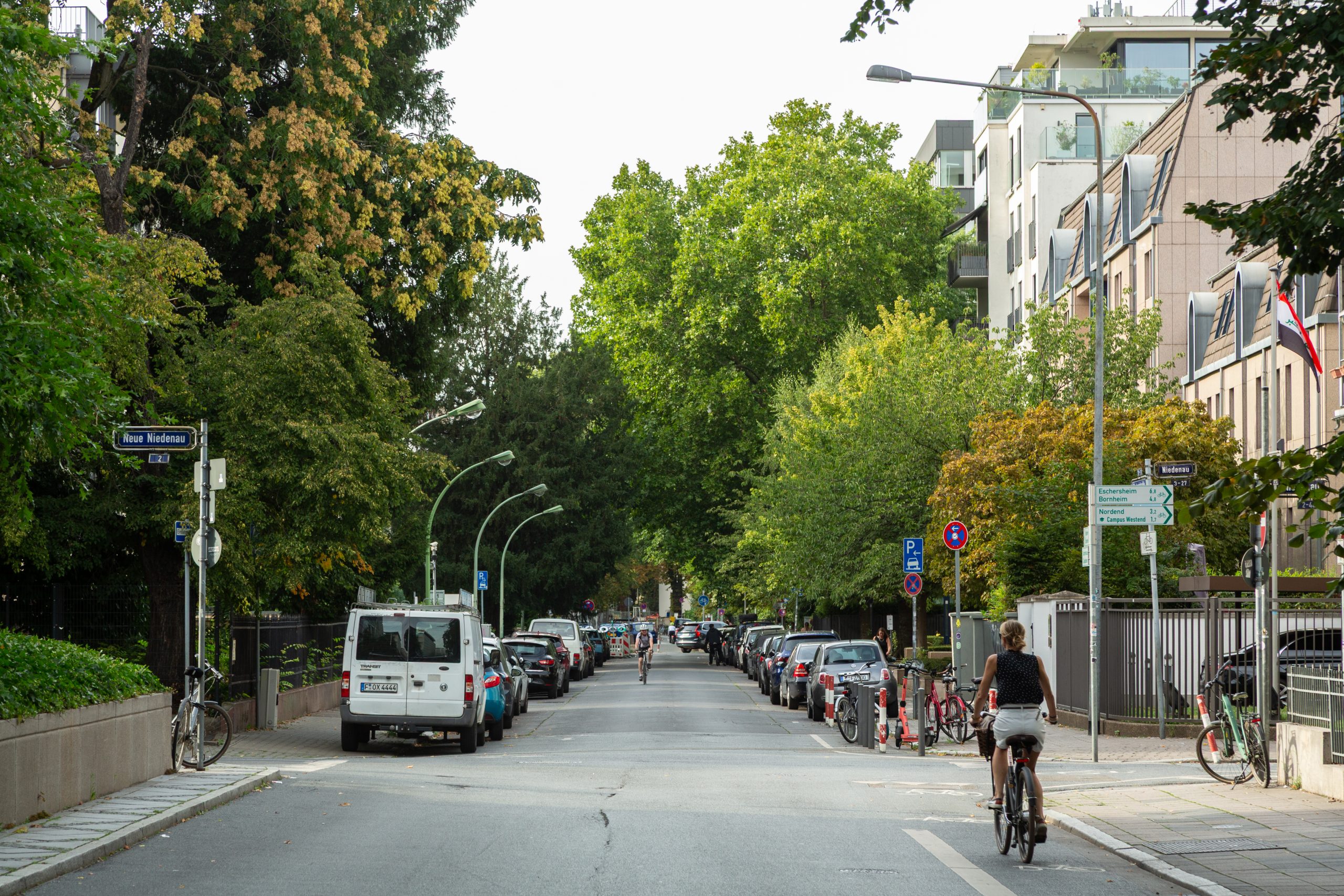Blick zum Westendplatz